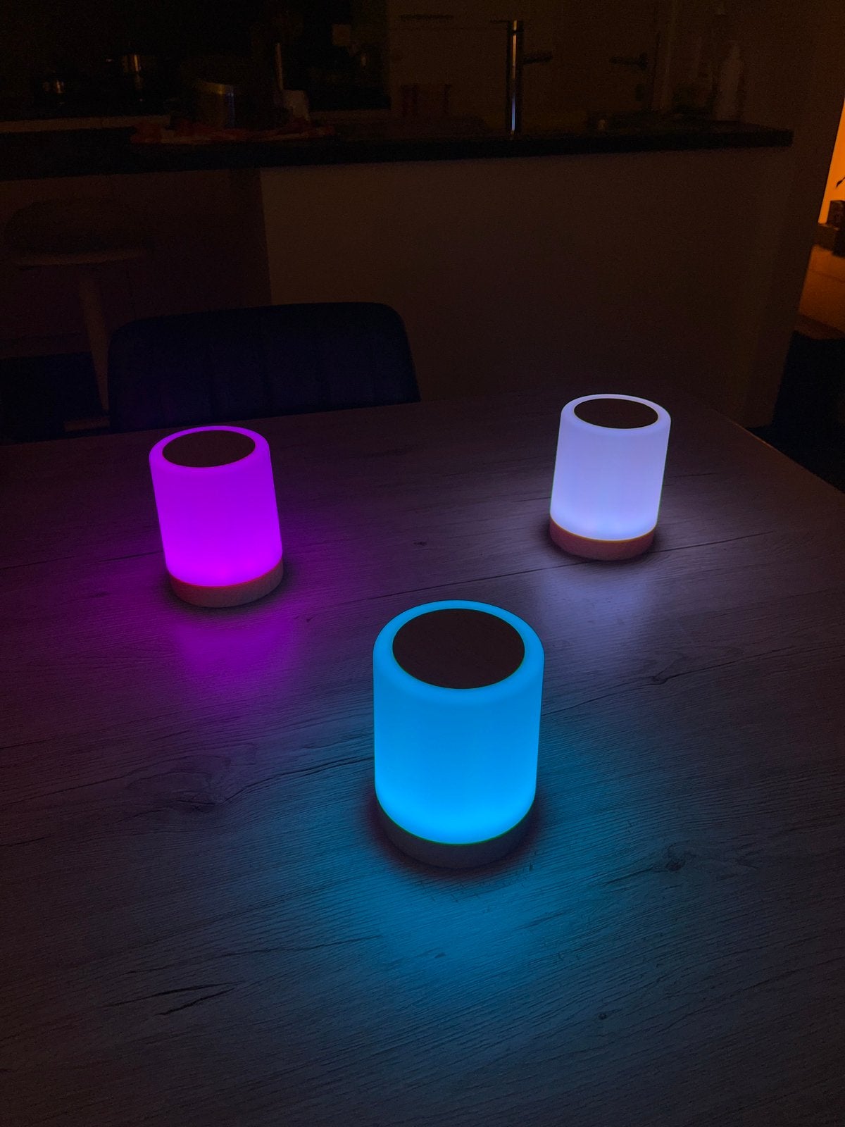 3 lantaarns - Warm wit en andere kleuren + nieuwe batterijen, Wit, Overige merken, Kleur aanpasbaar, Nieuw