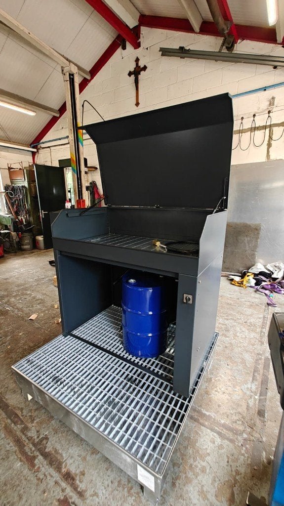 Complete Ontvetterbak 115cm met lekbak en 60L  ontvetter_, Ophalen of Verzenden, Nieuw