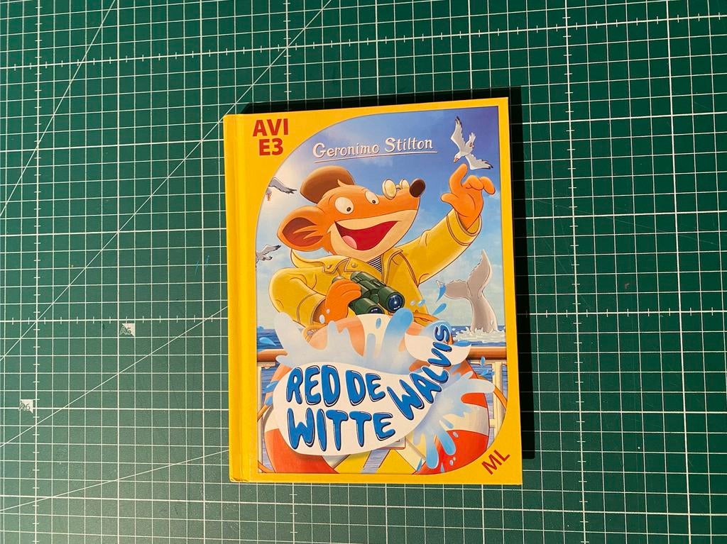 Geronimo Stilton red de witte walvis, Boeken, Ophalen of Verzenden, Nieuw, Fictie algemeen