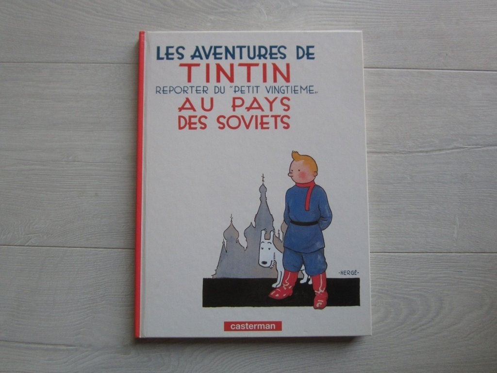 Tintin au pays des Soviets - Ed noir et blanc de 1999, Enlèvement ou Envoi, Une BD, Comme neuf, Hergé.