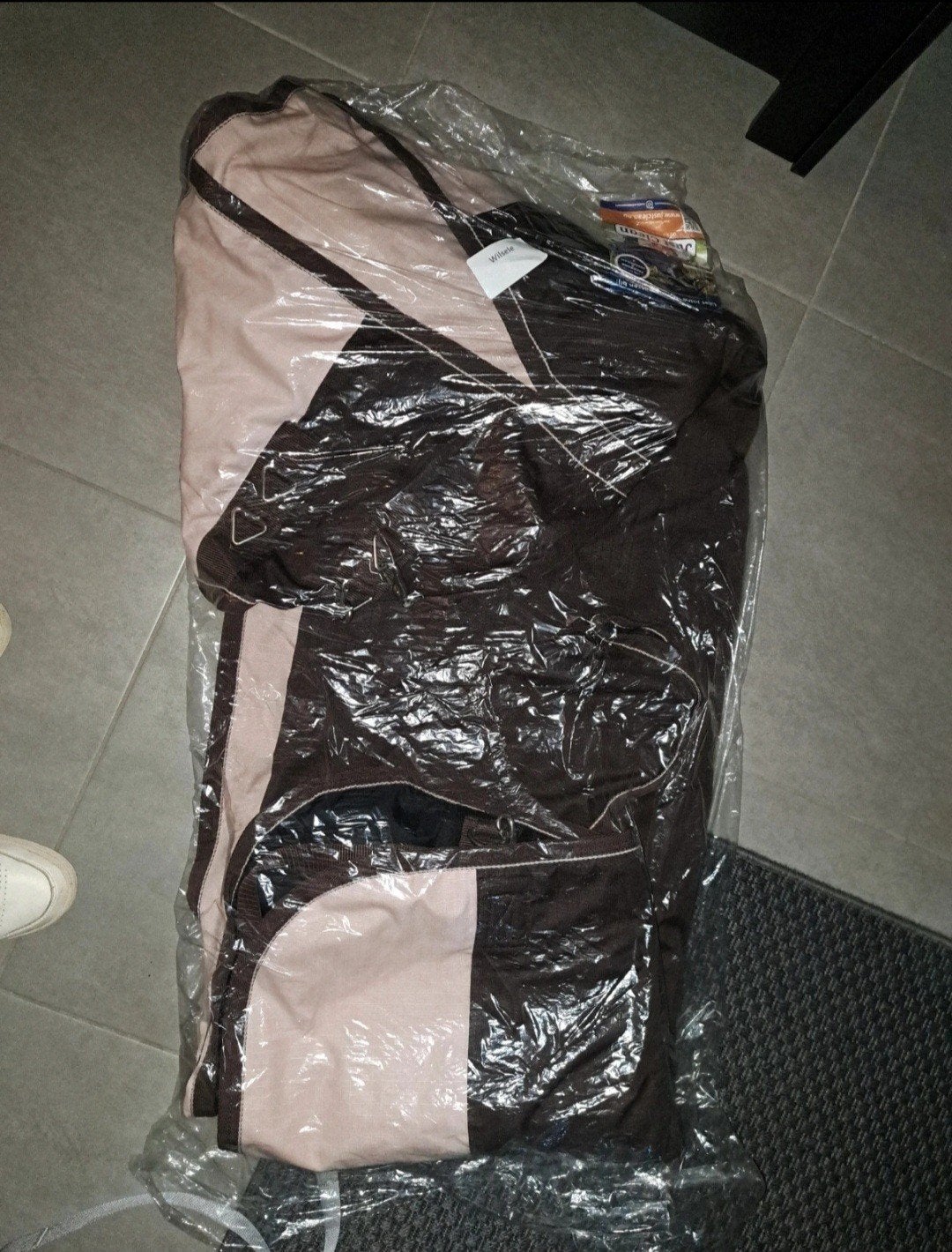 regendeken maat 175 100gr met fleece vanbinnen, Dieren en Toebehoren, Ophalen