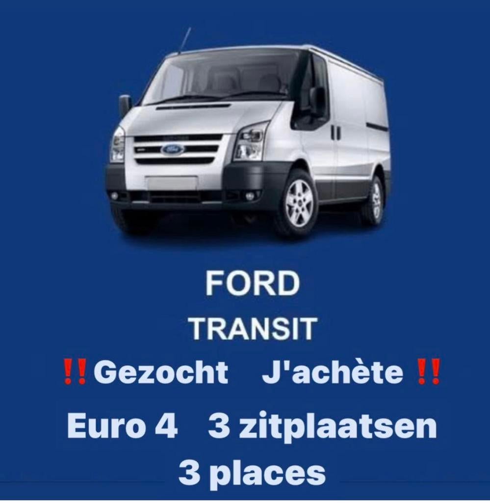 Gezocht ford Transit ‼️, Enlèvement ou Envoi