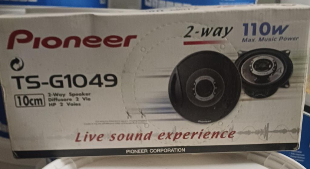 Pioneer-luidsprekers, Ophalen