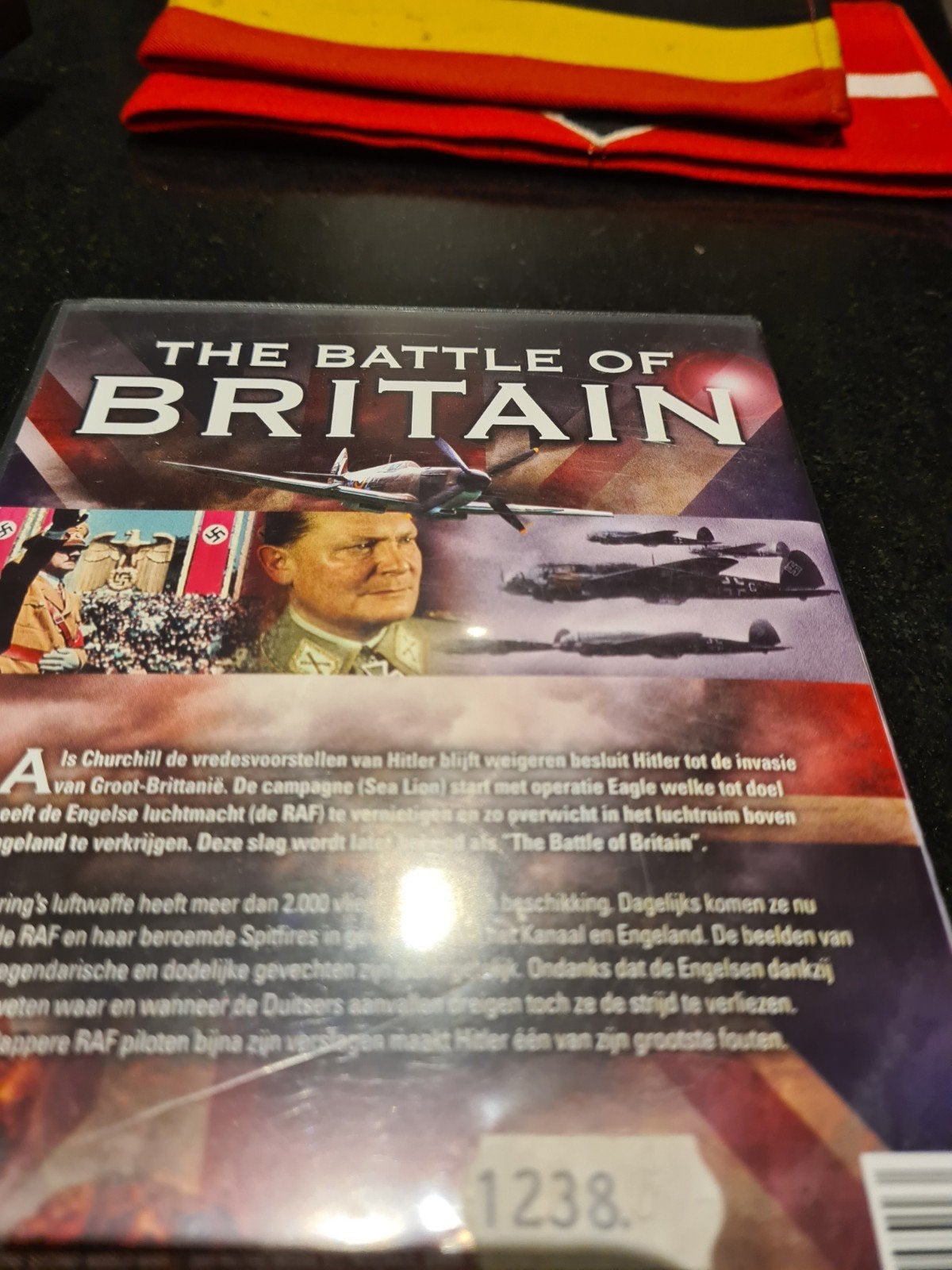 DVD de la bataille d'Angleterre, Enlèvement, Comme neuf