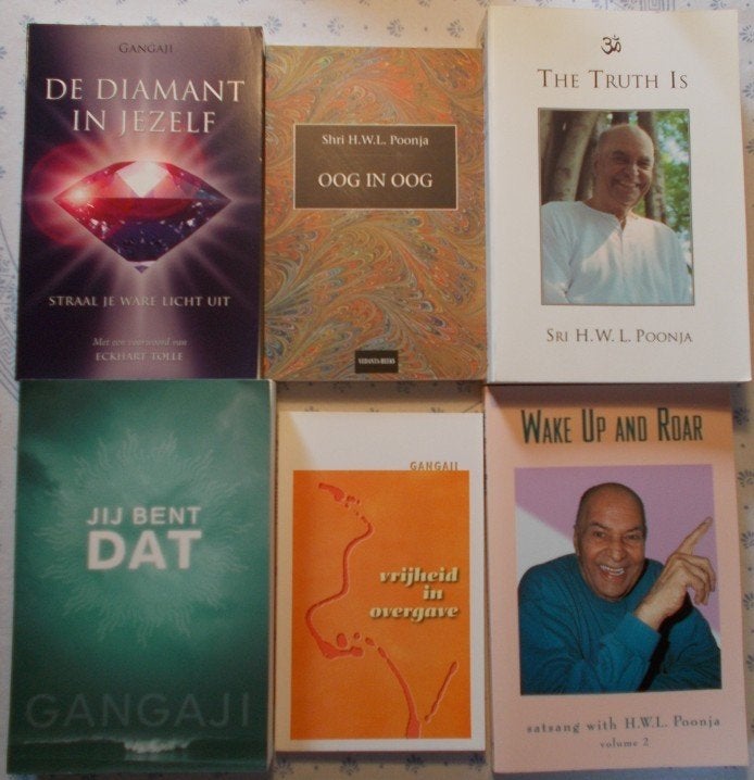 6 Advaita/Non-Duality Boeken van Gangaji en H.W.L.Poonja, Ophalen, Zo goed als nieuw