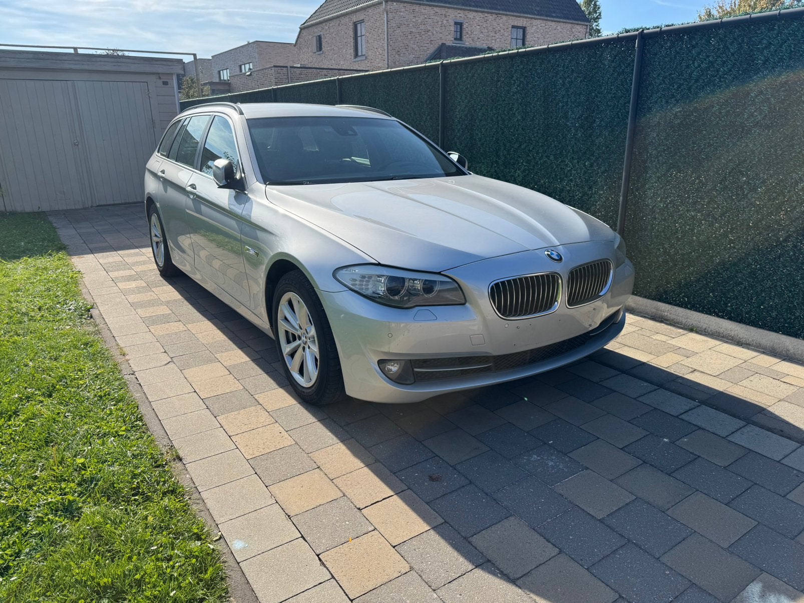 BMW 530D Xdrive 258 pk 2011, Autos, Cuir, Noir, 5 portes, 6 cylindres
