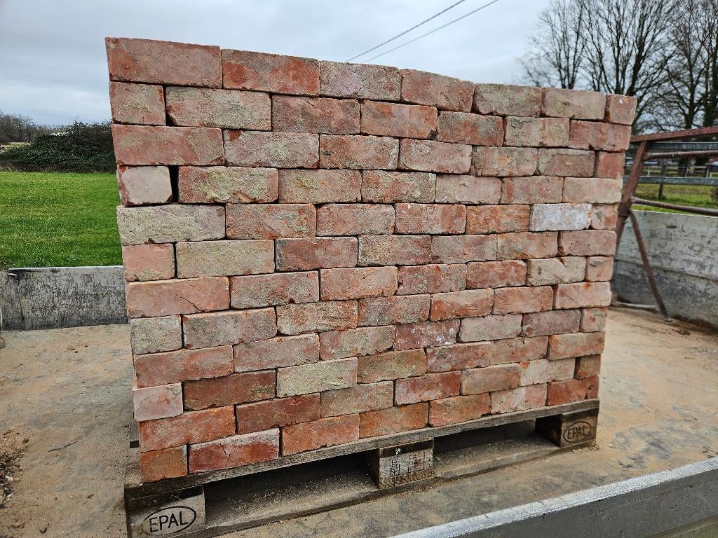 Prachtige Oude Beerse Boerekes stenen, Doe-het-zelf en Bouw, Metselstenen, Ophalen, Gebruikt, Bakstenen