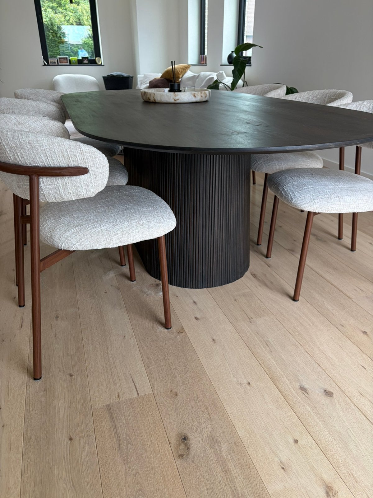 Tafel 230x110 NIEUW, Huis en Inrichting, Tafels | Eettafels, Ophalen, Nieuw