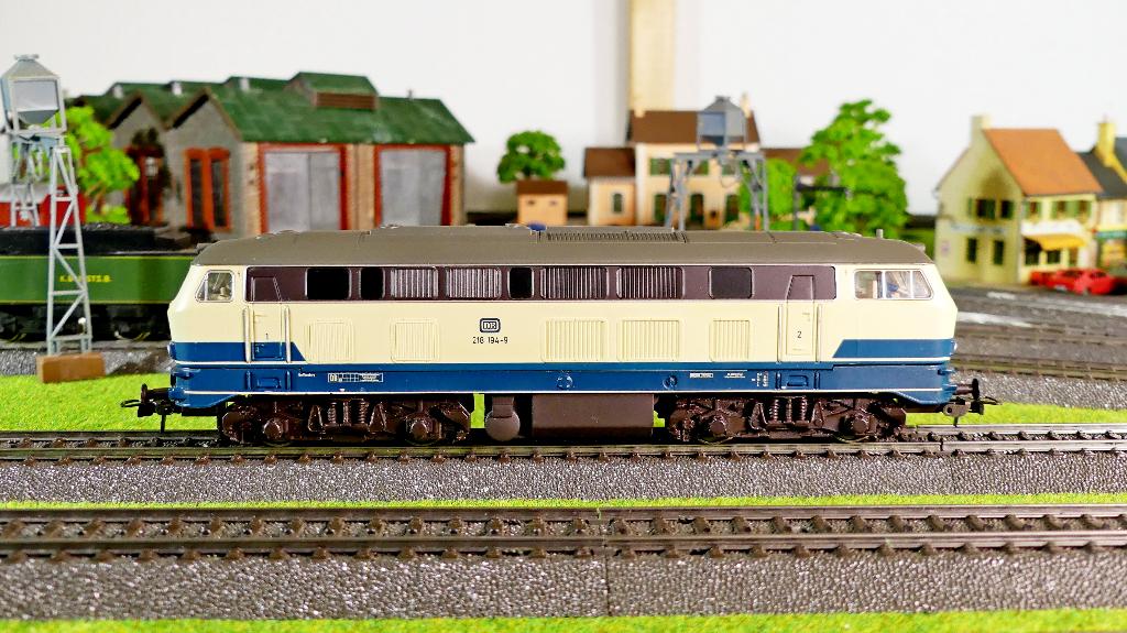 Piko-locomotief BR 218 AC digitaal voor Mârklin (lees goed), Wisselstroom, Locomotief, Verzenden, Analoog