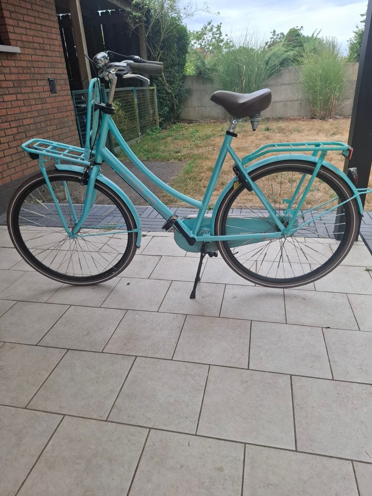 damesfiets, Fietsen en Brommers, Ophalen, Zo goed als nieuw, Terugtraprem, Versnellingen