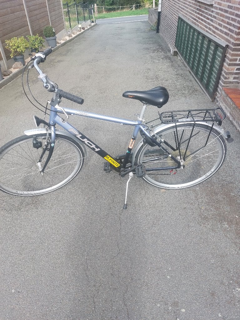 MARQUE DE VÉLOS POUR HOMMES PLUCH LOGIC TREKKING, Autres marques, Vitesses, Frein sur jante, Comme neuf