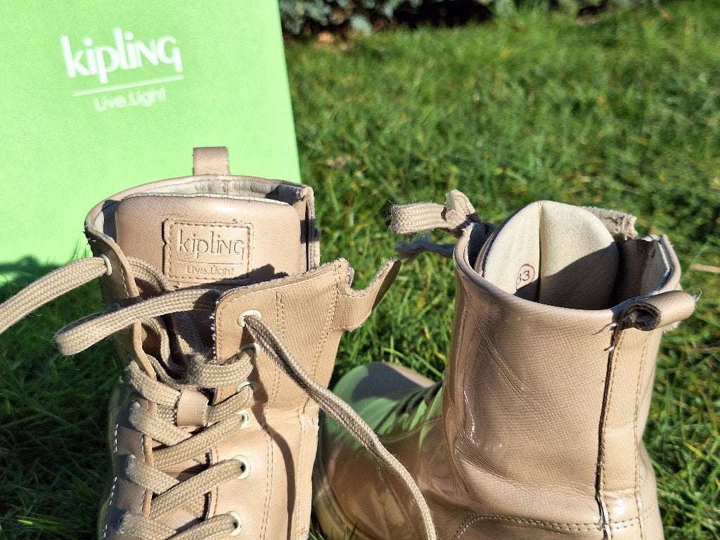 Bottillons Kipling cuir taille 33 comme neuves, Kipling, Enlèvement ou Envoi, Autres couleurs, Chaussures à lacets