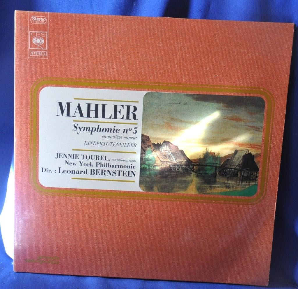 double vinyl 33 tours mahler  symphonie n5 (x20123), Cd's en Dvd's, Vinyl | Klassiek, Ophalen of Verzenden, Gebruikt