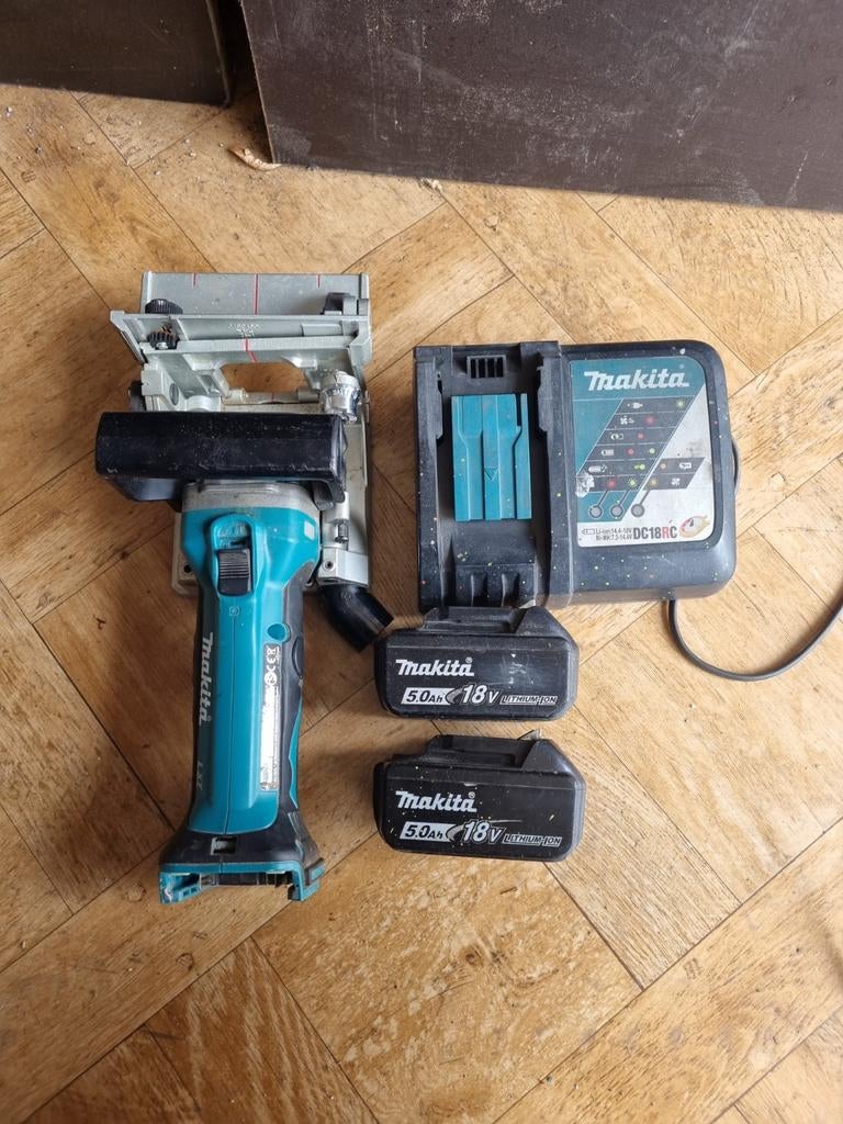 makita lamellenfrees, Ophalen