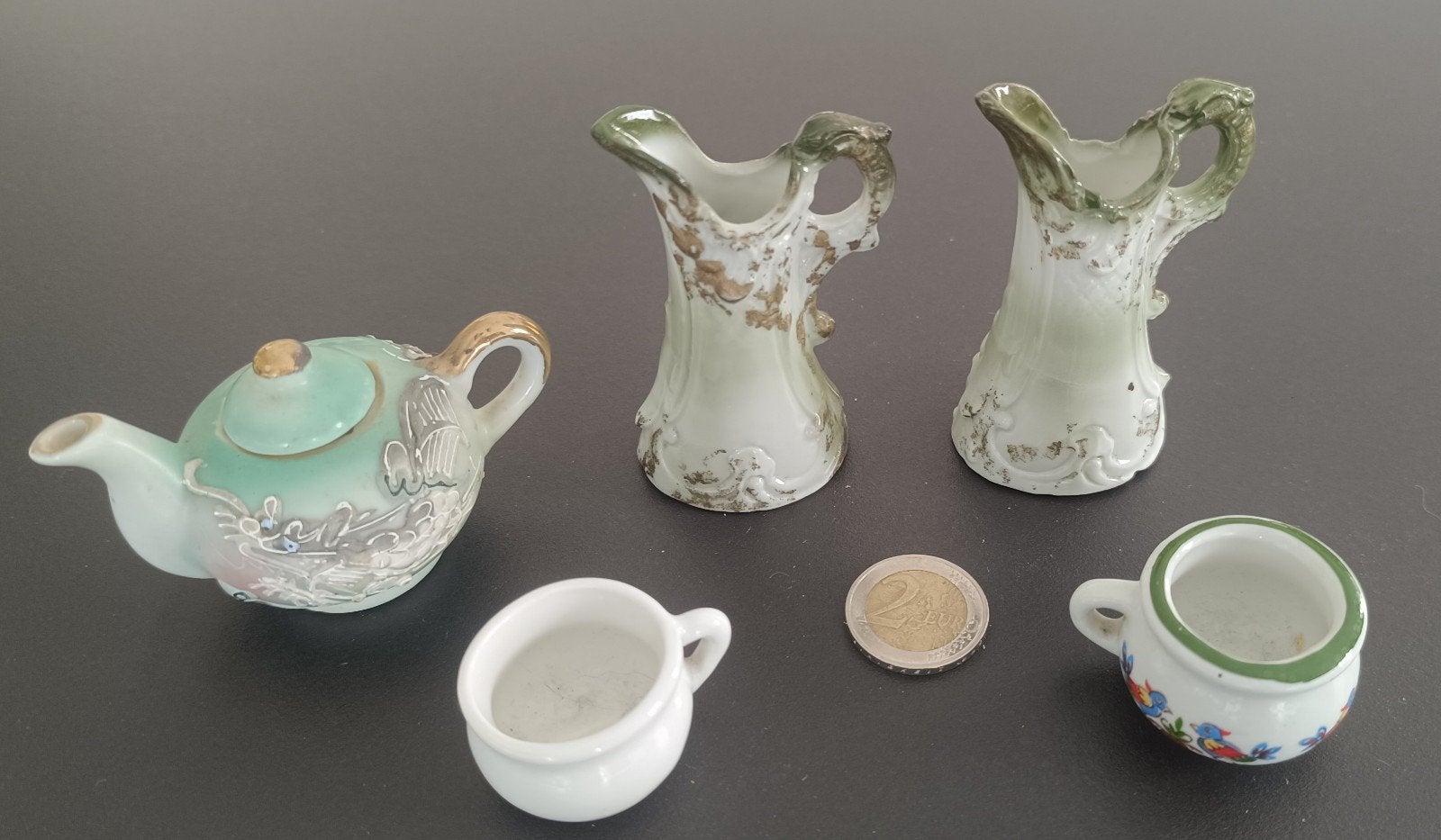 Miniatures porcelaine, Antiquités & Art, Enlèvement ou Envoi