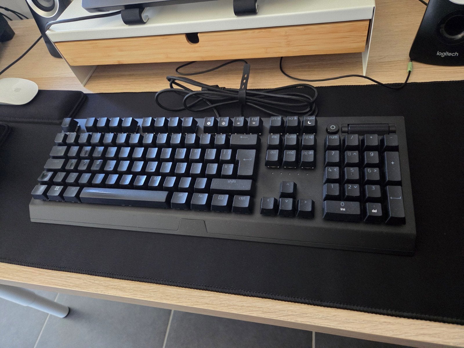 Razer Gaming Set: BlackWidow V3 + Basilisk V3 + Goliathus, Computers en Software, Toetsenborden, Gebruikt, Ergonomisch, Ophalen of Verzenden