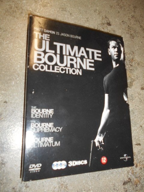 Coffret DVD - L'ultime collection Bourne, Enlèvement ou Envoi, Comme neuf