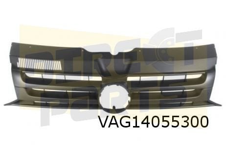Volkswagen T5 II (10/09-7/15) Grille (satijnzwart) MQ+ 57905, Auto-onderdelen, -, -, Nieuw, Ophalen of Verzenden