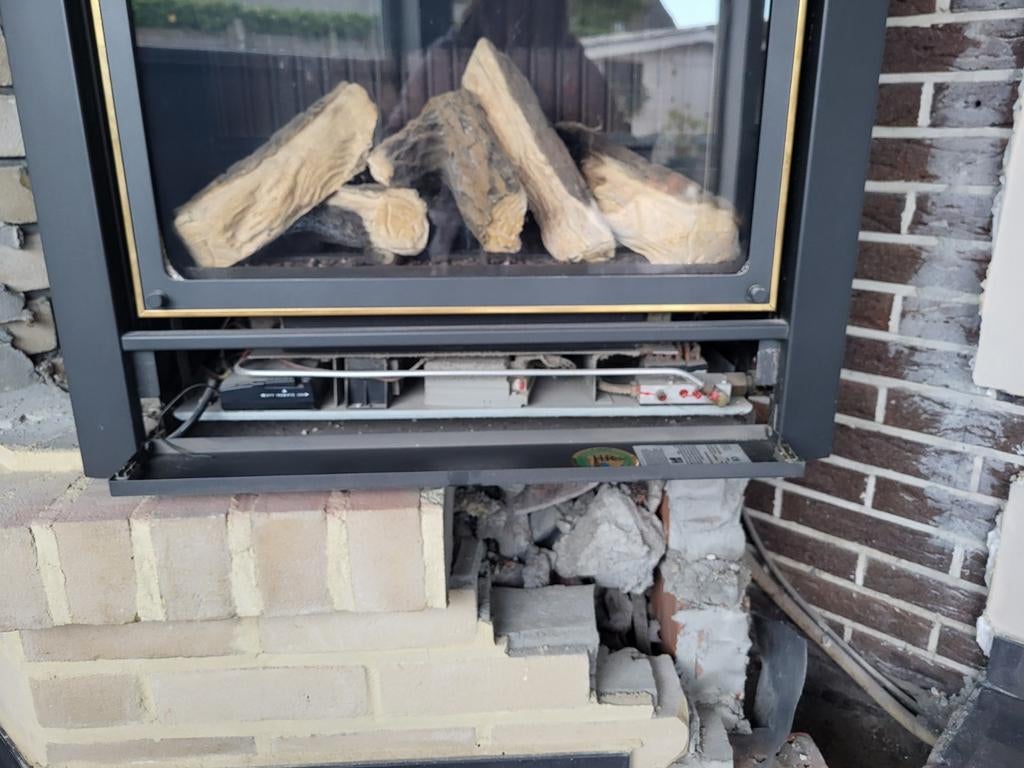 Gas Kachel, Ophalen