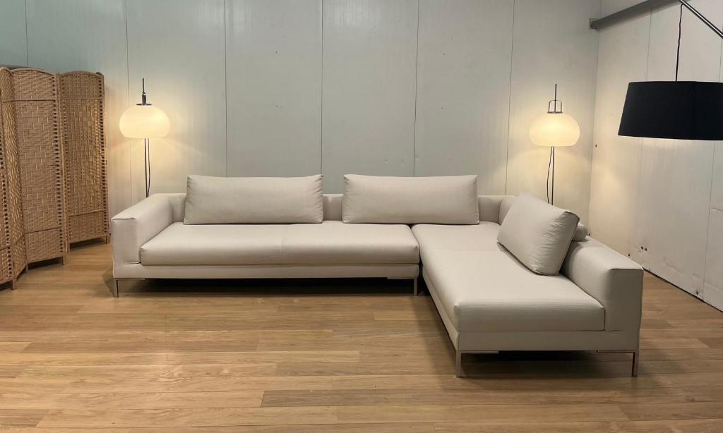NEUF Design on Stock Aikon Lounge canapé d’angle – PN 7.500€, Neuf, 150 cm ou plus, Quatre personnes ou plus, Design Bankstellen Design on Stock