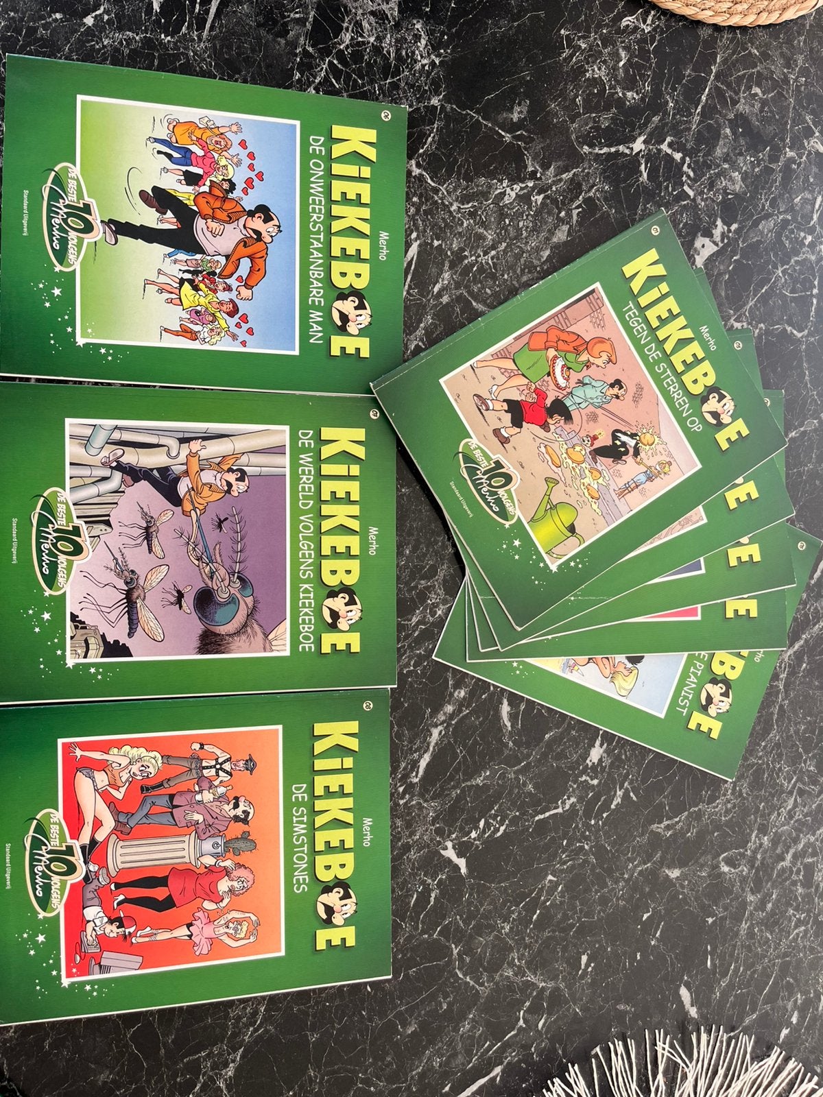 Kiekeboe – De Beste 10 volgens Merho (2006) – Complete reeks, Complete serie of reeks, Ophalen of Verzenden, Gelezen