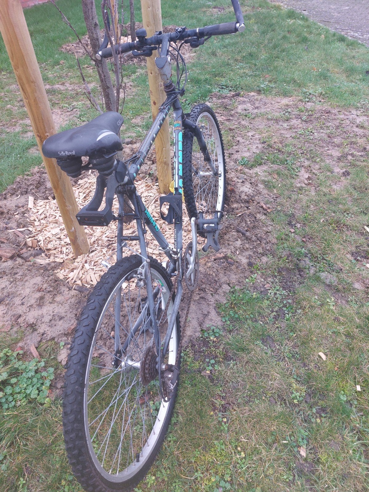 Heren mountainbike, Vélos & Vélomoteurs, Enlèvement, Utilisé, Hommes