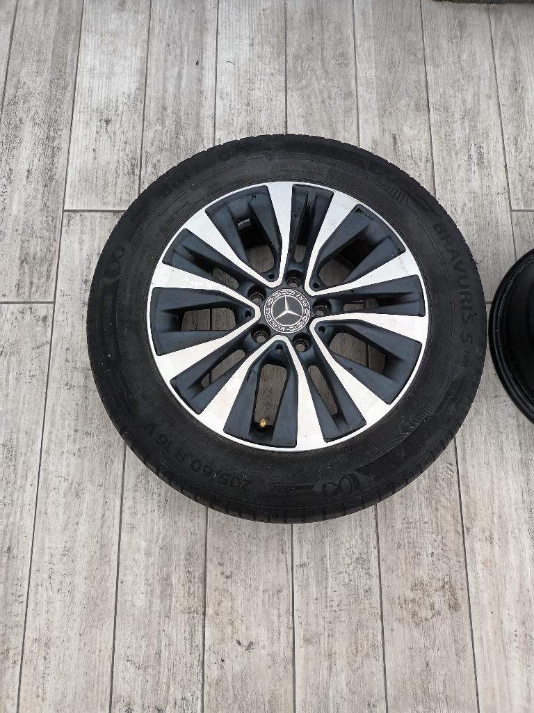 Roue complète Jante alu d origine Mercedes-Benz 16 pouces, Ophalen, 16 inch, Band(en)