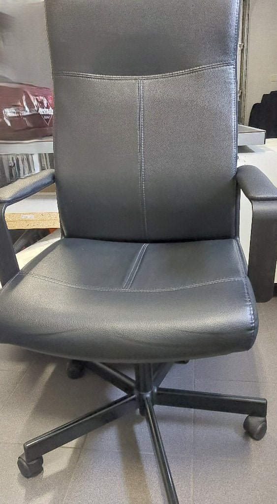 Bureaustoel, Ophalen, Zo goed als nieuw, Zwart, Bureaustoel