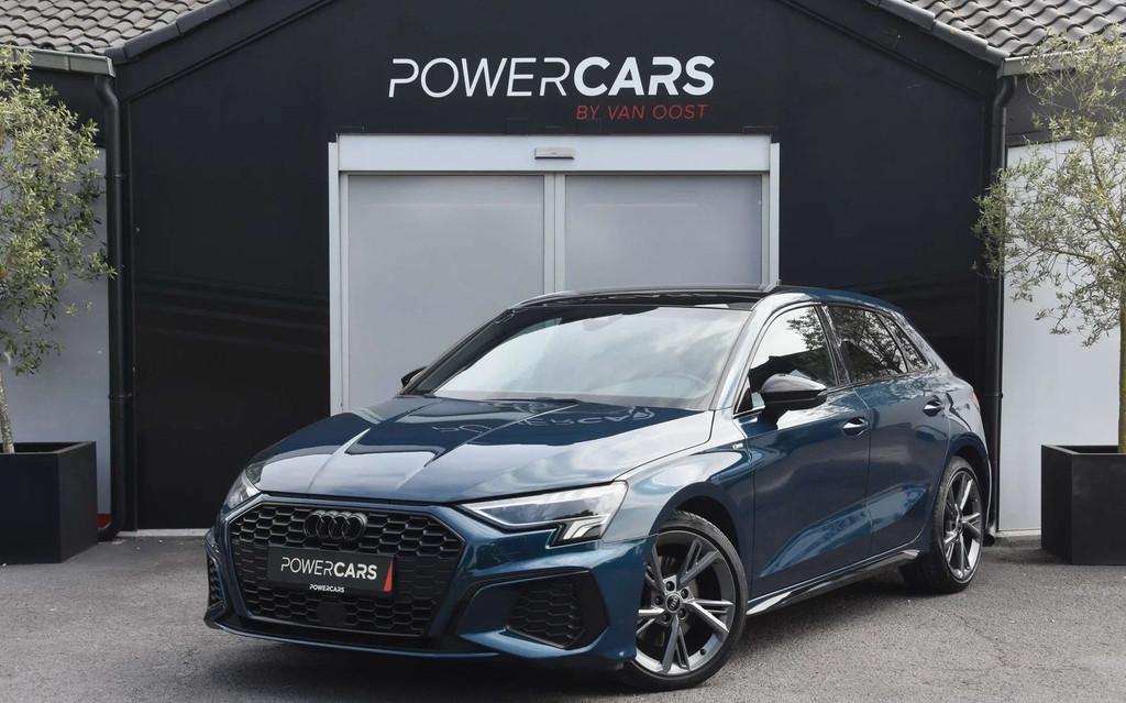 Audi A3 Sportback 35 TDi | S line | Pano | Leder | Optiek Bl, Autos, Audi, Entreprise, Achat, A3, ABS, Airbags, Air conditionné