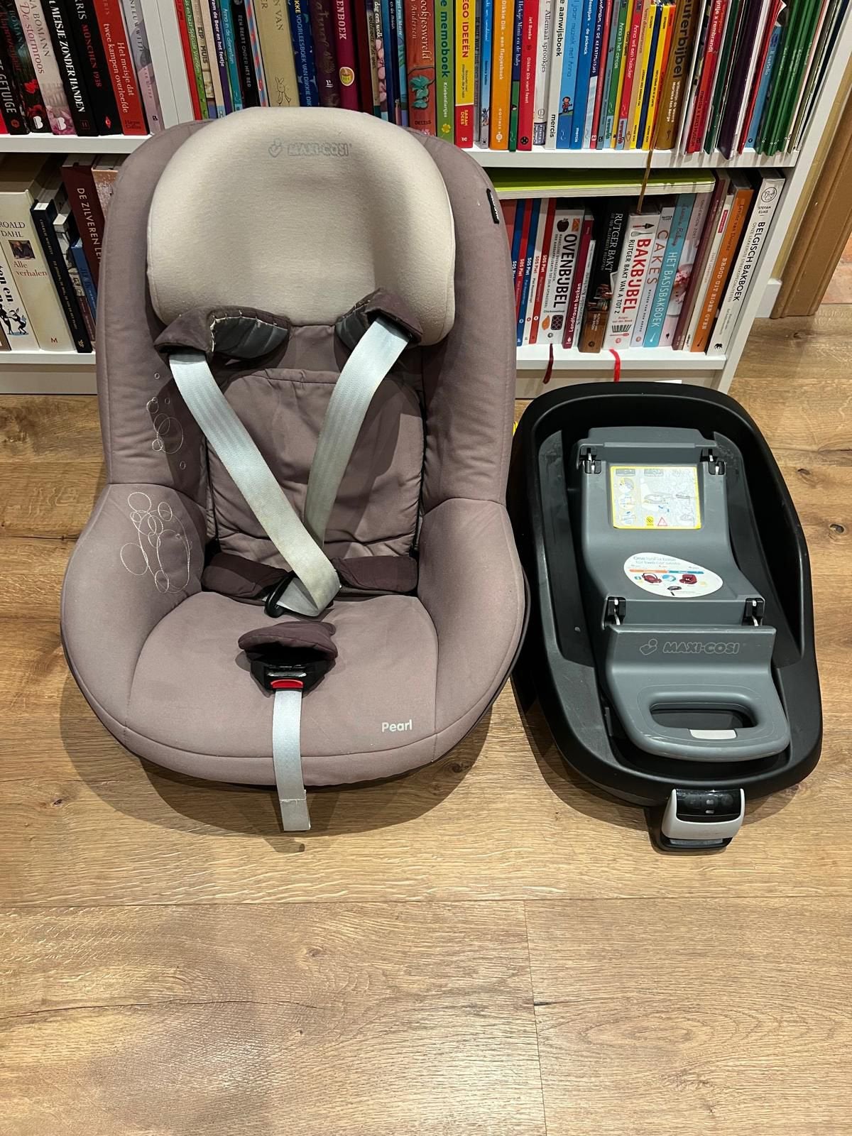 Maxi cosi pearl autostoel + familyfix base, Enlèvement, Utilisé, Isofix, 9 à 18 kg