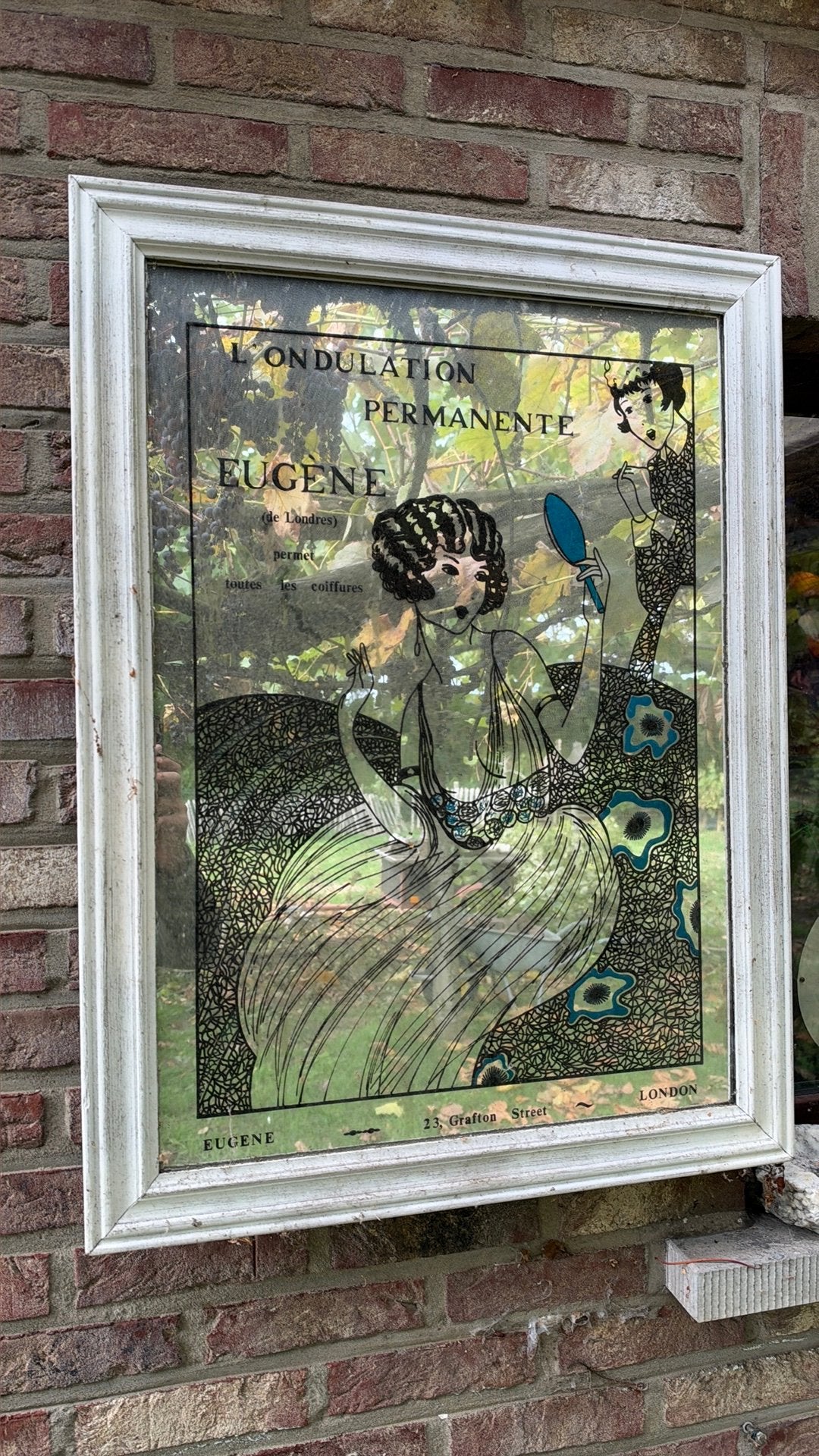 Decoratiespiegel, Ophalen, Gebruikt