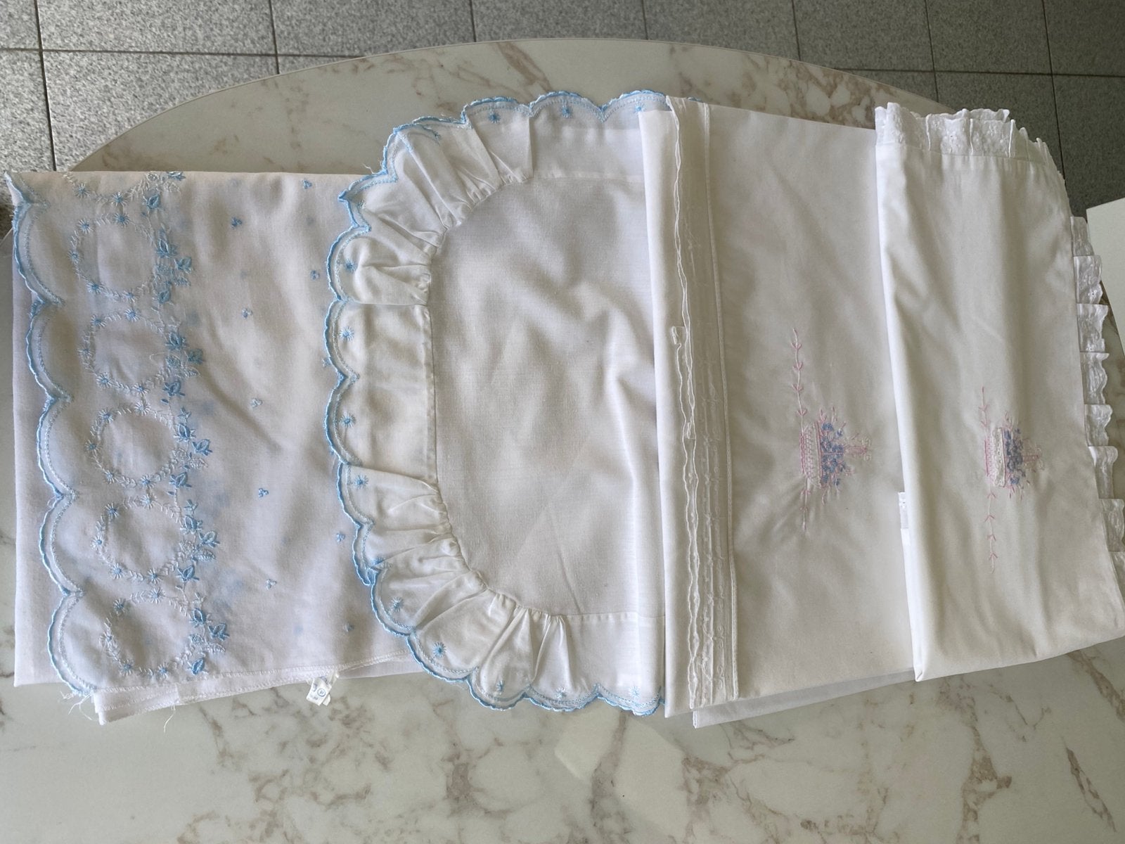 Ensemble de draps pour lit/berceau, Enfants & Bébés, Enlèvement ou Envoi, Berceau