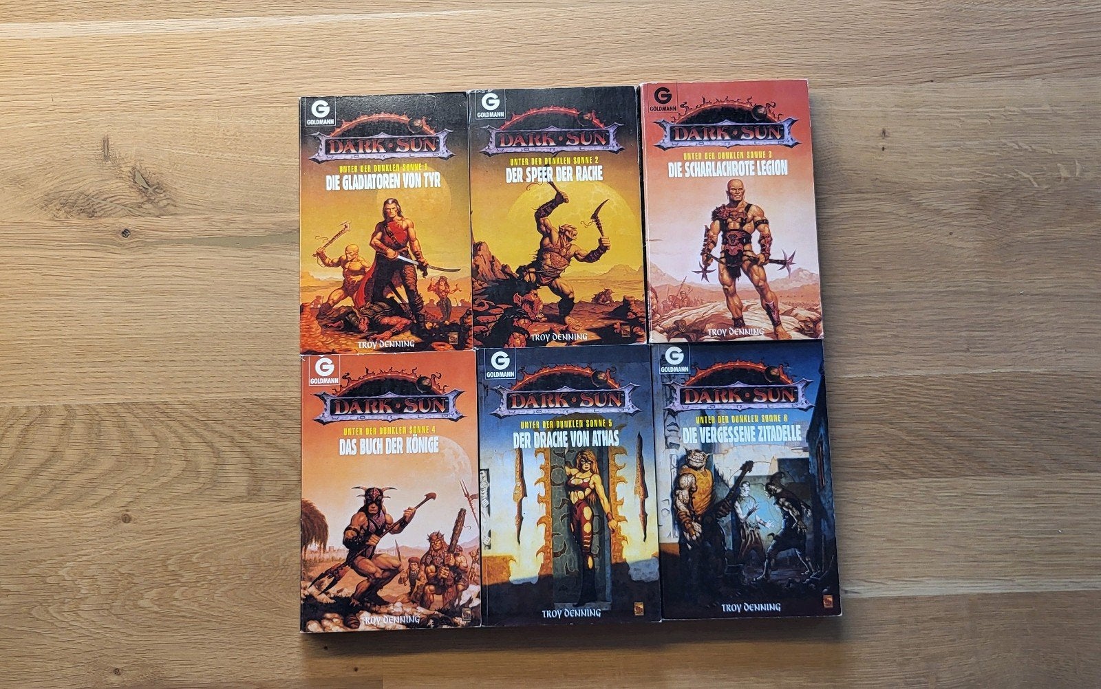 Lot Dungeons & Dragons. Dark Sun série Unter der drunklen so, Ophalen of Verzenden