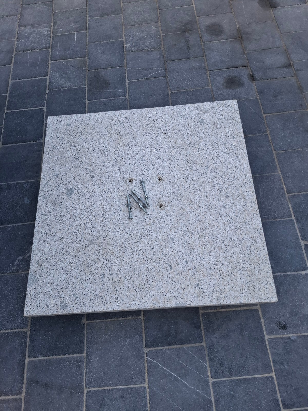 parasolvoet 9kg  koopje, Ophalen