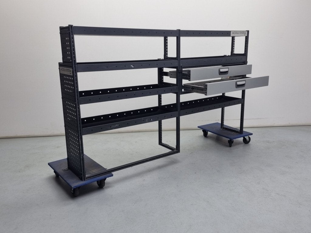 Modul-System bedrijfswagen inrichting