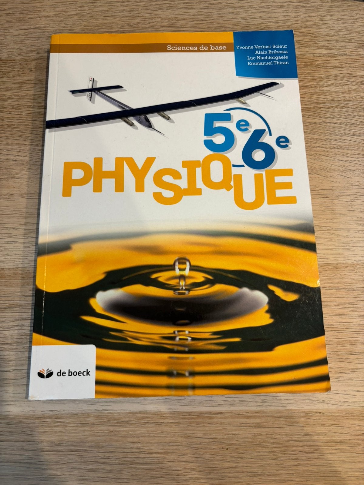 Manuel scolaire physique 5e/6e, Livres, Enlèvement ou Envoi, Comme neuf, Secondaire, Physique