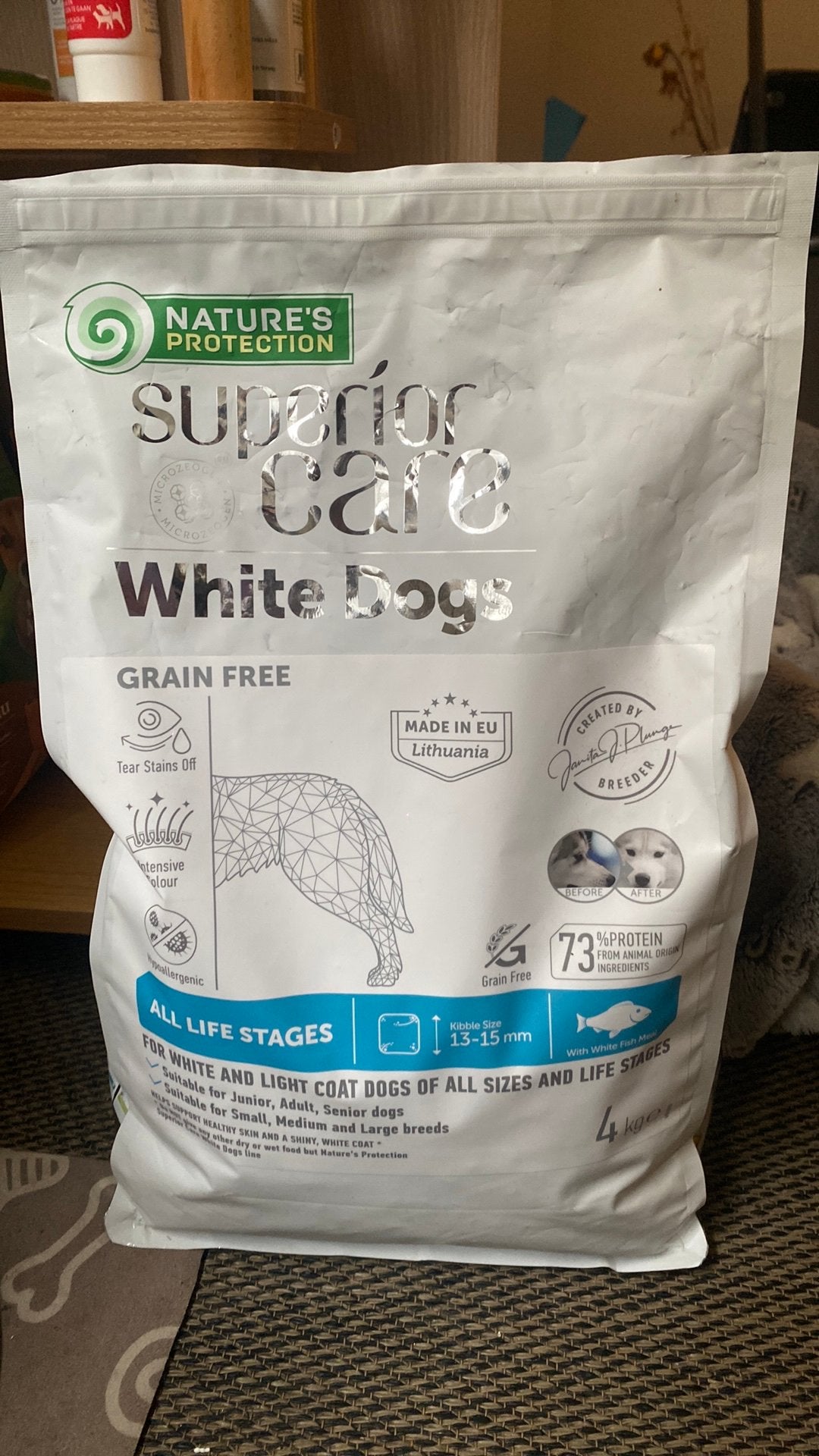 Nature’s Protection Superior Care White Dogs – 4 kg, Dieren en Toebehoren, Ophalen, Hond
