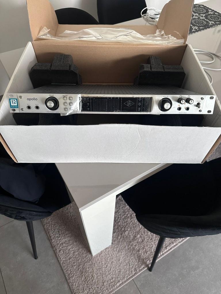 UA Apollo 8 Quad Silver TB, Ophalen, Zo goed als nieuw, Audio