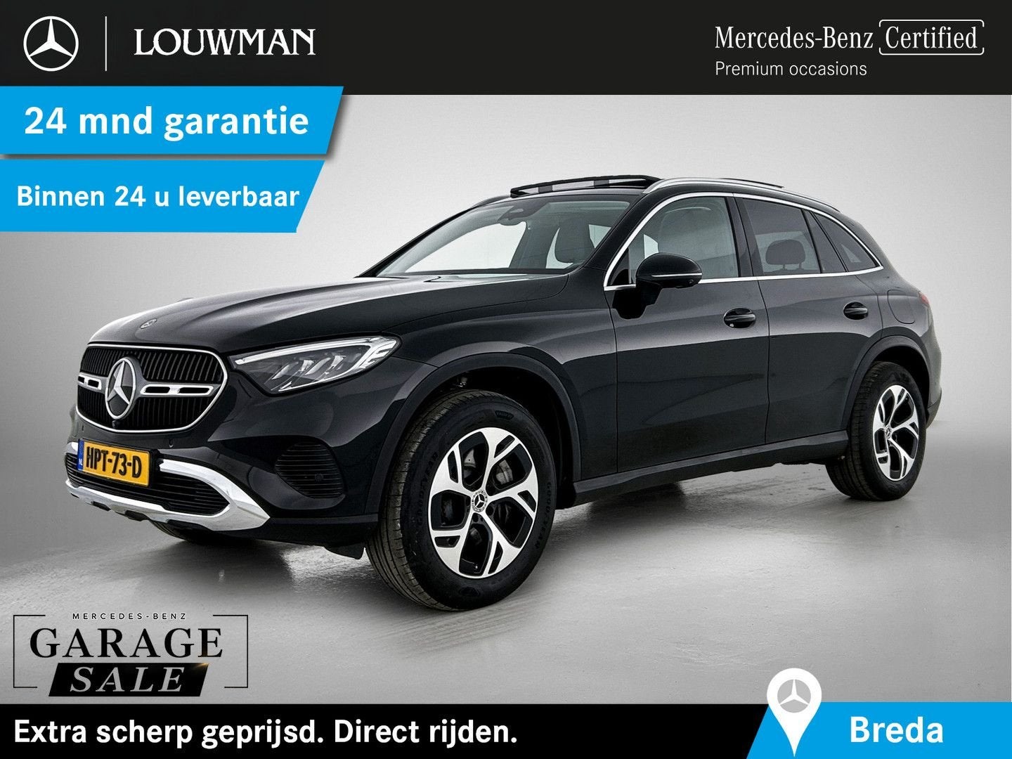 Mercedes-Benz GLC 300 e 4MATIC Luxury Plug-In Hybride | Avan, Automaat, Parkeercamera, Zwart, Zwart
