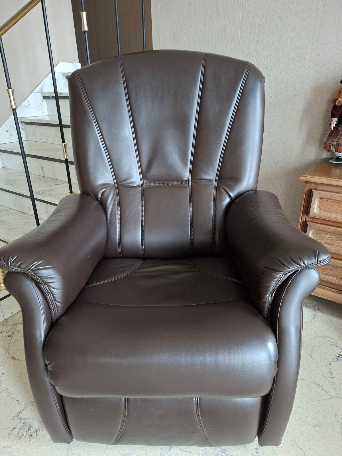 Relax-zetel, Ophalen