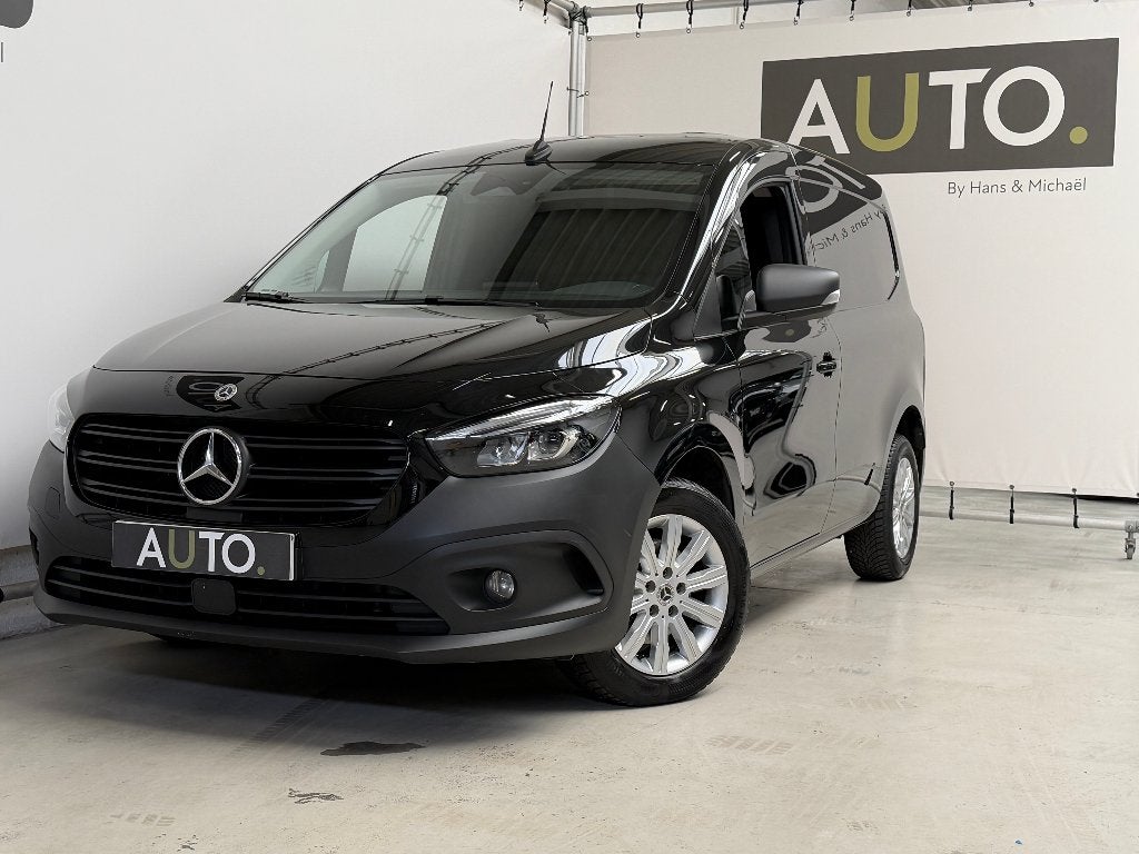 CITAN 112 CDI *AUTOMAAT*LED*GARANTIE*, Auto's, Stof, 4 cilinders, Zwart, 5 deurs