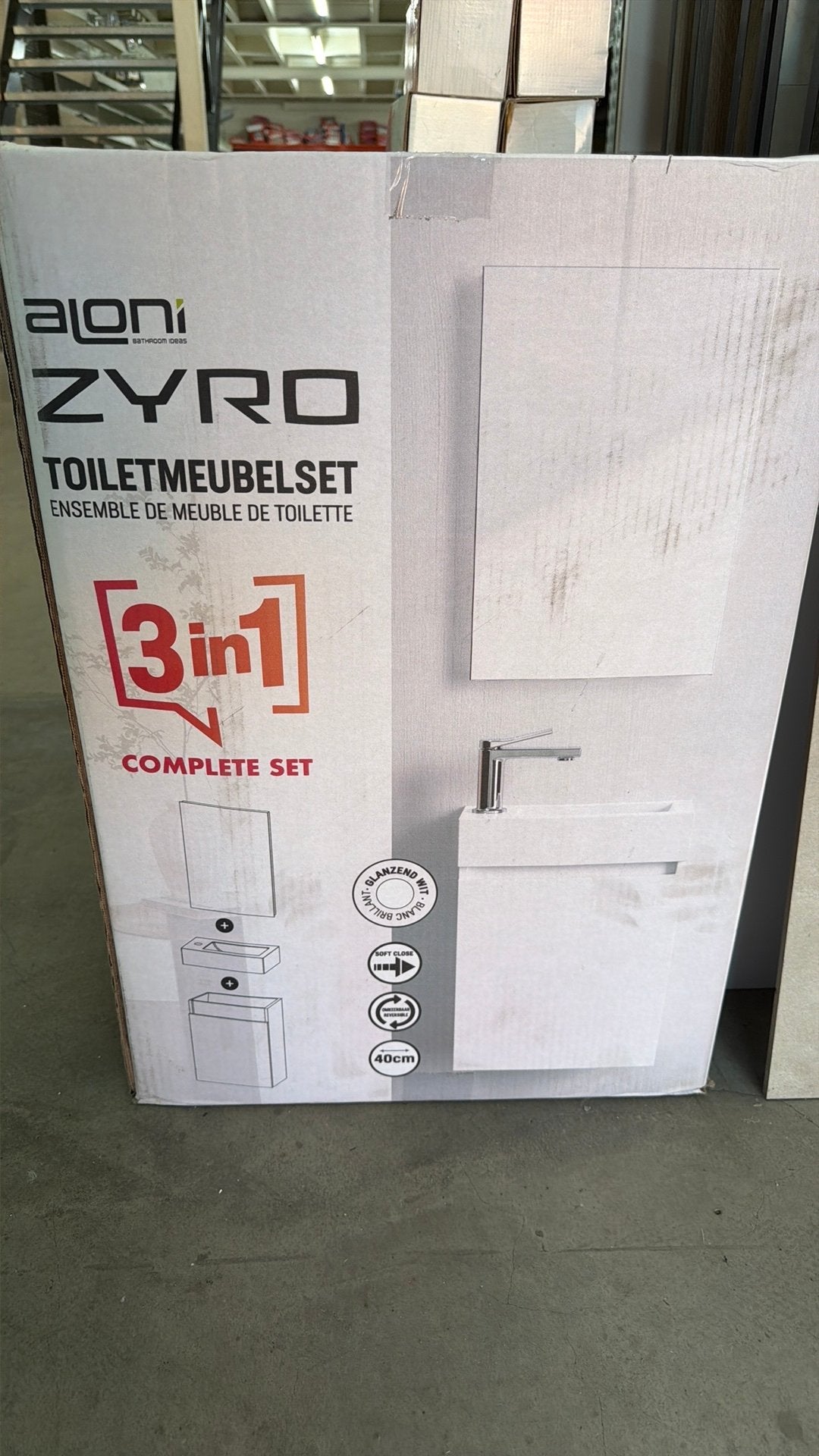Toiletmeubel set 3 in 1, Enlèvement, Comme neuf