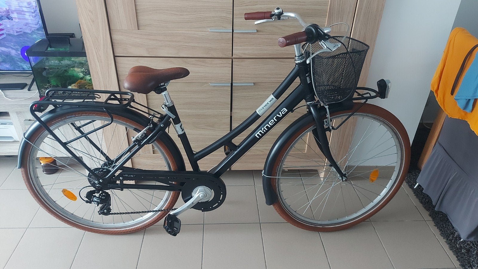 damesfiets minerva 28 inch top staat, Enlèvement