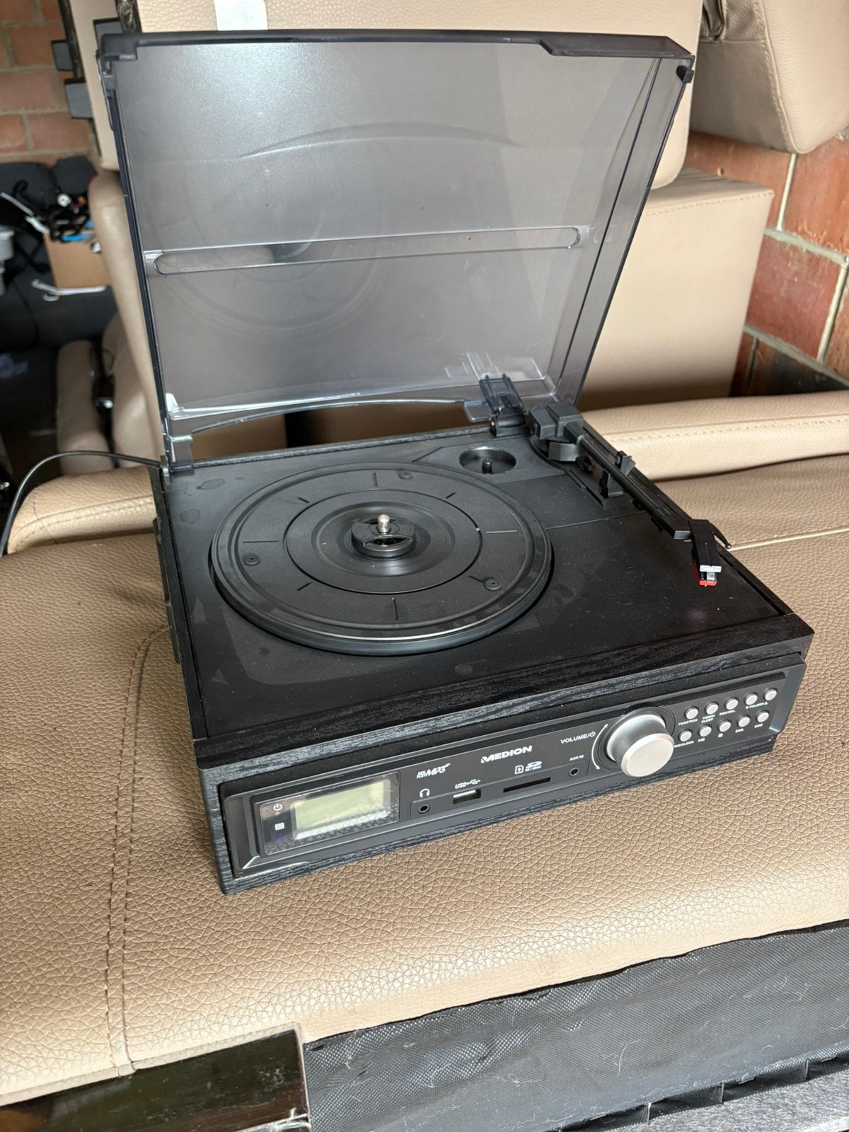 Platenspeler medion, Enlèvement ou Envoi, Comme neuf, Tourne-disque, Autres marques