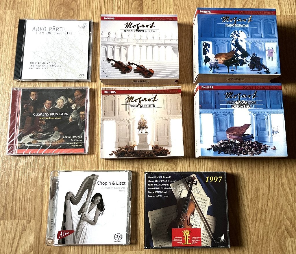 Collectie klassieke CD's, Cd's en Dvd's, Ophalen of Verzenden, Zo goed als nieuw, Bach