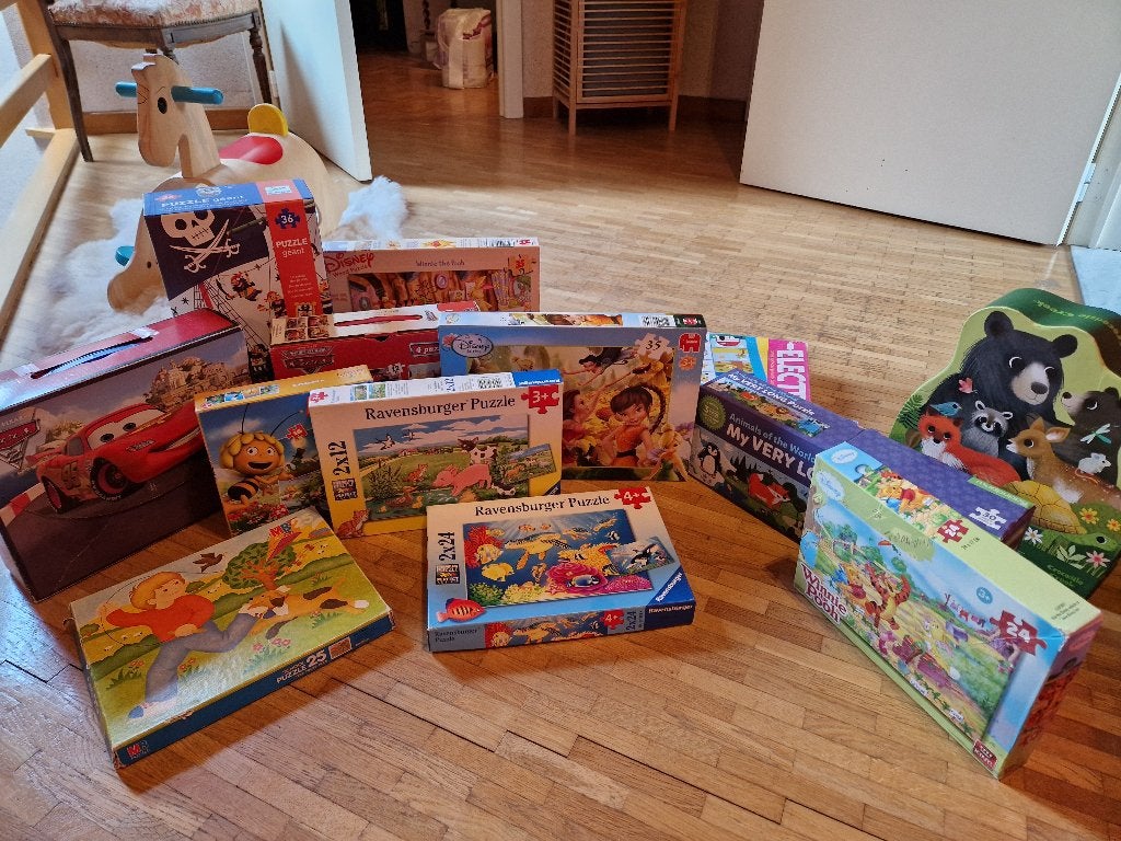 puzzels kind, Kinderen en Baby's, Ophalen, 10 tot 50 stukjes, Gebruikt, 2 tot 4 jaar