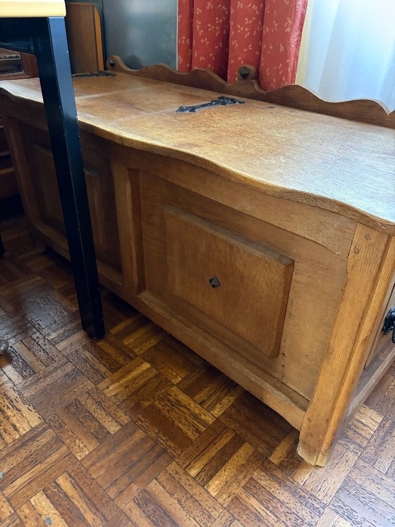 Coffre de rangement, Enlèvement, Utilisé, Chêne
