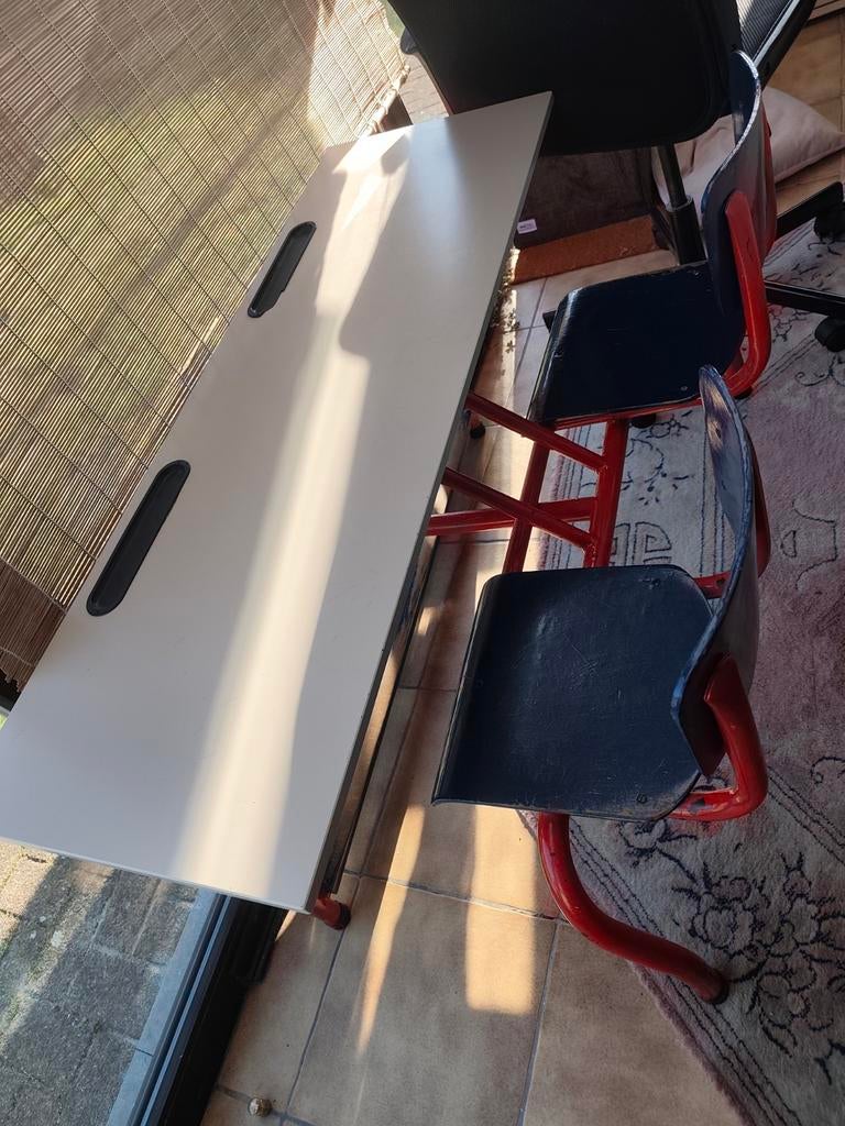 Schoolbank 2 kinderen in goede staat., Kinderen en Baby's, Ophalen