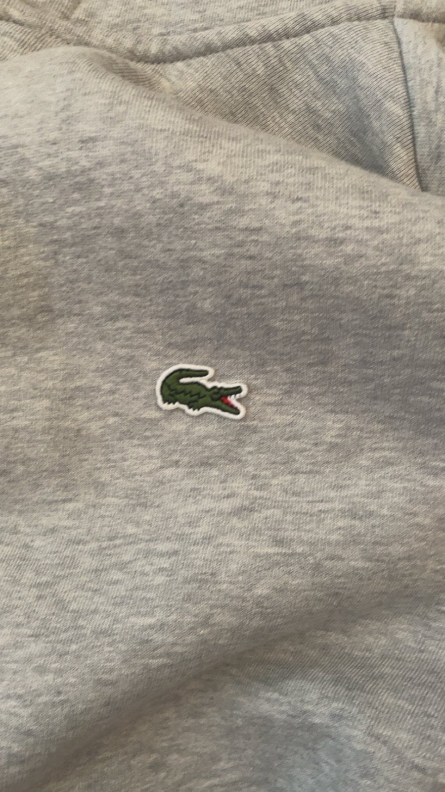 NIEUWE LACOSTE VEST, Ophalen, Nieuw, Maat 48/50 (M), Grijs