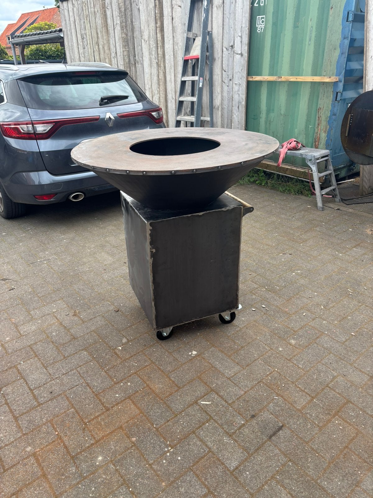 Plancha bbq 100cm, Enlèvement, Comme neuf